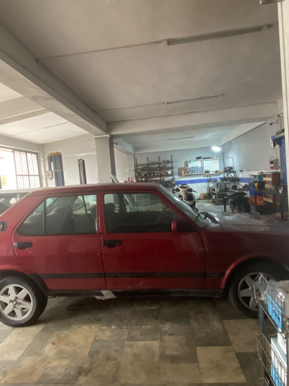 Gümüş Direksiyon servis alanından görünüm